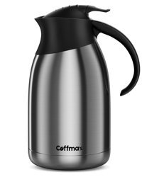 Coffmax Çaydanlık Termos Gümüş