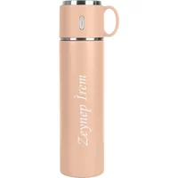 Nrd Life Kişiye Özel Paslanmaz Çelik 580 ml Outdoor Matara Termos Pembe