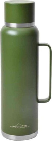 Campout Paslanmaz Çelik 1.5 lt Outdoor Matara Termos Yeşil