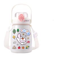 Liveasy Paslanmaz Çelik 1 lt Bebek Termos Beyaz