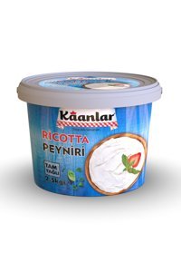 Kaanlar Ricotta İnek Peyniri 2.5 kg