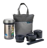 Zojirushi SL-NC09 Paslanmaz Çelik 840 ml Outdoor Yemek Termos Gümüş