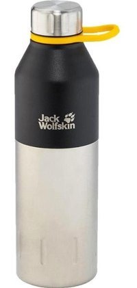 Jack Wolfskin Kole Paslanmaz Çelik 500 ml Outdoor Matara Termos Siyah