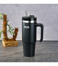 H2O Outdoor Bardak Termos Siyah