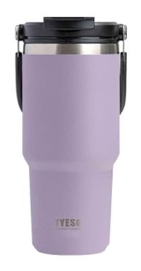Tyeso Daily Need Paslanmaz Çelik 750 ml Outdoor Matara Termos Lila