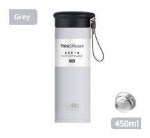 Tcherchı Paslanmaz Çelik 450 ml Outdoor Matara Termos Gri