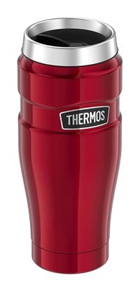 Thermos SK1005 Stainless King Çelik 0.47 lt Outdoor Bardak Termos Kırmızı