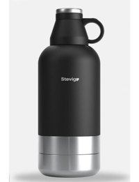 Stevig ST-212 Çelik 9 lt Outdoor Matara Termos Gümüş - Siyah