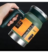 CoffeeHutt Çelik Outdoor Bardak Termos Yeşil