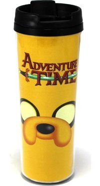 Modaroma Adventure Time Plastik 380 ml Outdoor Bardak Termos Turuncu