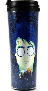 Modaroma Harry Potter Plastik 380 ml Outdoor Bardak Termos Çok Renkli