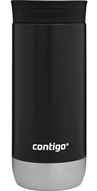 Contigo Snapseal Paslanmaz Çelik 470 ml Outdoor Matara Termos Siyah