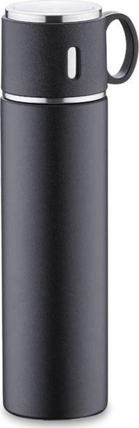 Korkmaz A5564 Paslanmaz Çelik 580 ml Outdoor Matara Termos Siyah