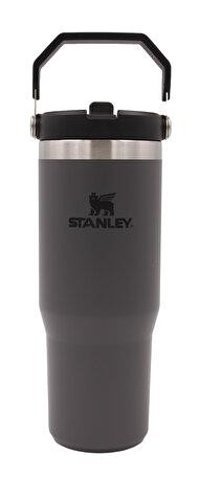 Stanley The Iceflow Flip Straw Paslanmaz Çelik 890 ml Pipetli Outdoor Bardak Termos Gri