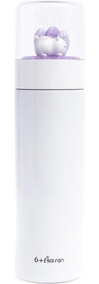 Vuki Paslanmaz Çelik 380 ml Matara Termos Mor
