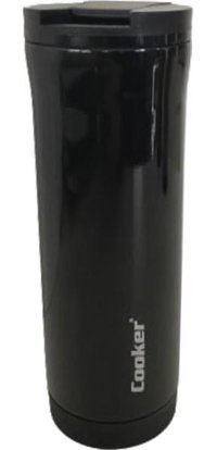 Cooker CKR 2041 Paslanmaz Çelik 400 ml Outdoor Matara Termos Siyah