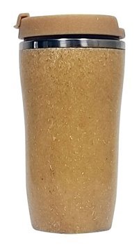 Allmug Plastik 250 ml Bardak Termos Kahverengi