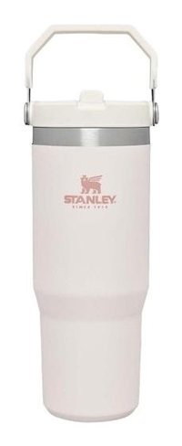 Stanley The Iceflow Flip Straw Paslanmaz Çelik 890 ml Pipetli Outdoor Matara Termos Pembe