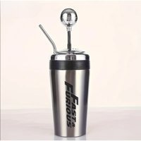 Tcherchı Paslanmaz Çelik 300 ml Pipetli Outdoor Matara Termos Gümüş