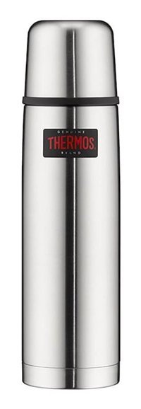 Thermos FBB-750 Light Compact Paslanmaz Çelik 750 ml Outdoor Matara Termos Gri