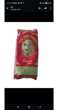 Ege Baharat Toz Hint Kınası 500 gr