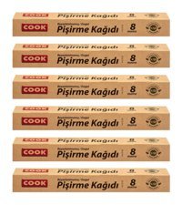 Cook Doğal 8 metre Pişirme Kağıdı 6 adet