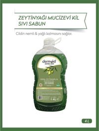 Dermokil Natural Skin Zeytinyağlı Organik Tekli Sıvı Sabun 4 lt
