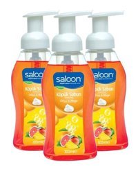 Saloon Mango 3'lü Köpük Sabun 300 ml