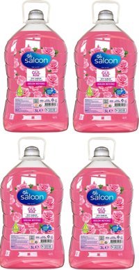Saloon Gülün Büyüsü 4'lü Sıvı Sabun 3 lt