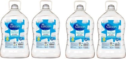 Saloon Nostalji Rüzgarı Gliserin 4'lü Sıvı Sabun 3 lt