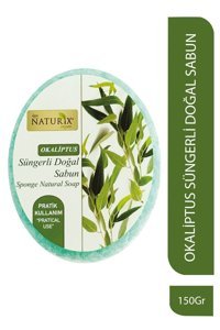 Naturix Süngerli Okaliptus Katı Sabun 150 gr