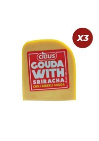 Cibus Srirachalı Gouda İnek Peyniri 3x230 gr