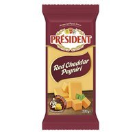 President Red Cheddar İnek Peyniri 220 gr