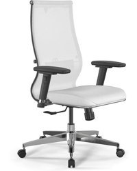 Ergolife 1226125 Kolçaklı Dönerli Beyaz Çalışma Sandalyesi