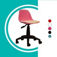 Karr Office Dönerli Pembe Çalışma Sandalyesi
