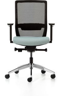 Bürotime Bold Kolçaklı Dönerli Siyah Çalışma Sandalyesi