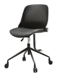 Fcvgybh Dönerli Siyah Ergonomik Çalışma Sandalyesi