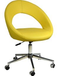 Bürocci 2222K0113 Dönerli Sarı Çalışma Sandalyesi