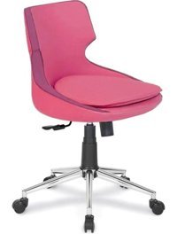 OfisRise Joying Dönerli Pembe Çalışma Sandalyesi