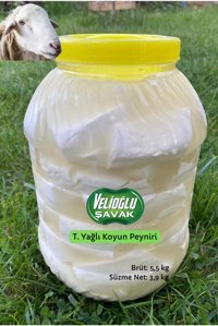 Velioğluşavak Tam Yağlı Salamura Koyun Peyniri
