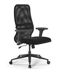 Ergolife 1200092 Kolçaklı Dönerli Siyah Çalışma Sandalyesi