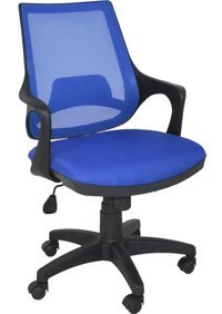 Kaya Ofis Diaspor Çalışma Koltuğu Kolçaklı Dönerli Gri-Mavi-Siyah Çalışma Sandalyesi