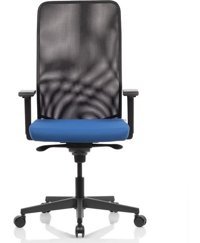 Bürosit Rima 9 Kolçaklı Dönerli Mavi Çalışma Sandalyesi