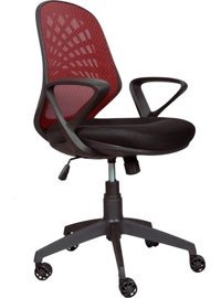 Lenatech Vigor Kolçaklı Dönerli Bordo Çalışma Sandalyesi