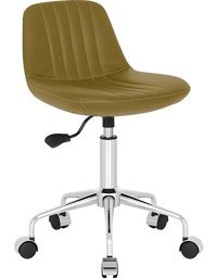 Beowo Design Grand Dönerli Kahverengi Çalışma Sandalyesi