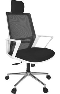 Gizmo FK1200 Başlıklı Kolçaklı Dönerli Antrasit Çalışma Sandalyesi