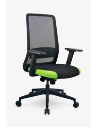 Grammer Frame 6 Srp Kolçaklı Dönerli Yeşil Çalışma Sandalyesi