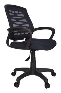 Gizmo FK1000 Kolçaklı Dönerli Siyah Çalışma Sandalyesi