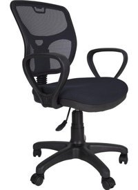 Gizmo FK1100 Kolçaklı Dönerli Lacivert Çalışma Sandalyesi