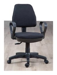 Dopa DP20038 Kolçaklı Dönerli Siyah Çalışma Sandalyesi